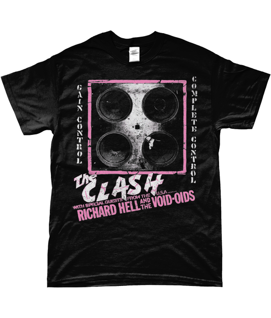 The Clash live with Richard Hell T-shirt