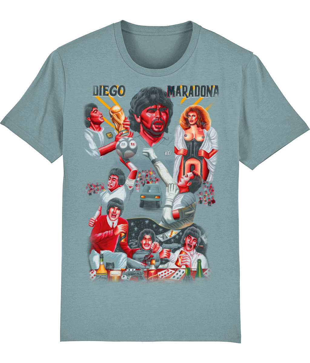 Diego maradona Organic premium soft feel T-shirt