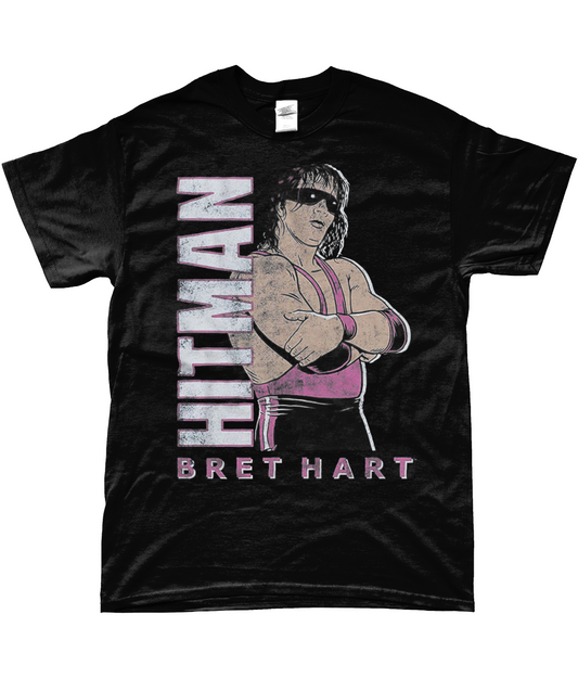 bret hitman hart t-shirt