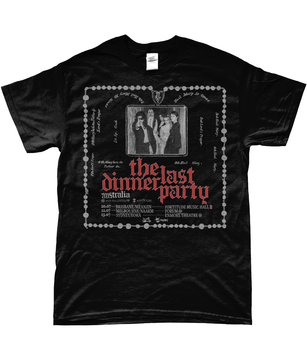 last dinner party tour t-shirt