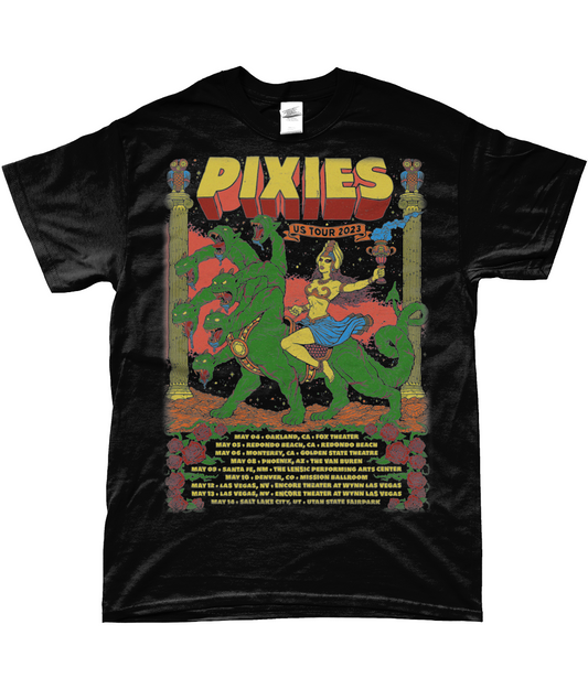 pixies us tour 2023 t-shirt