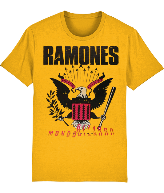 Ramones mondon bizarro tour 1992 organic, premium, soft feel t-shirt