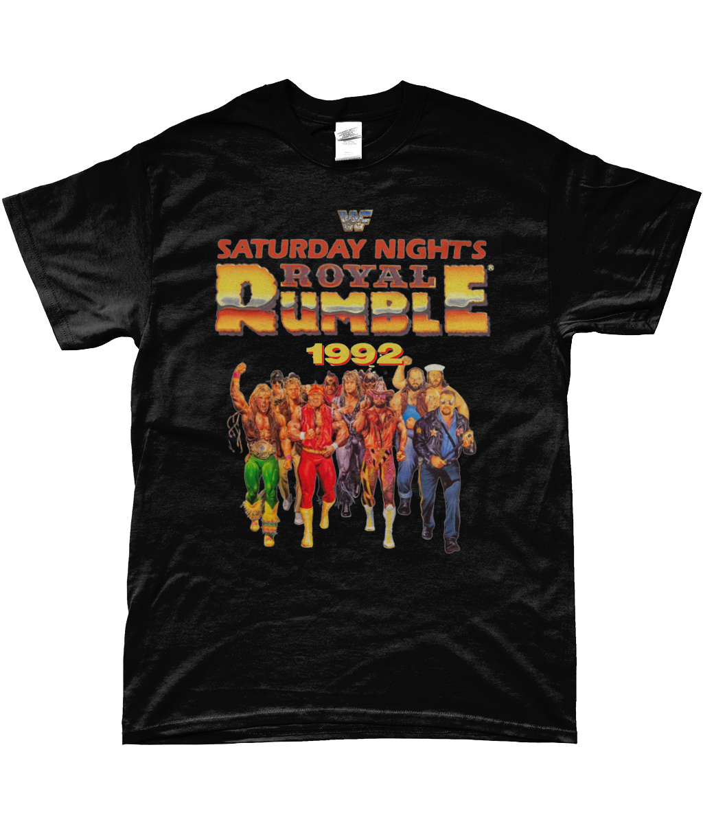 wwf royal rumble 1992 t-shirt