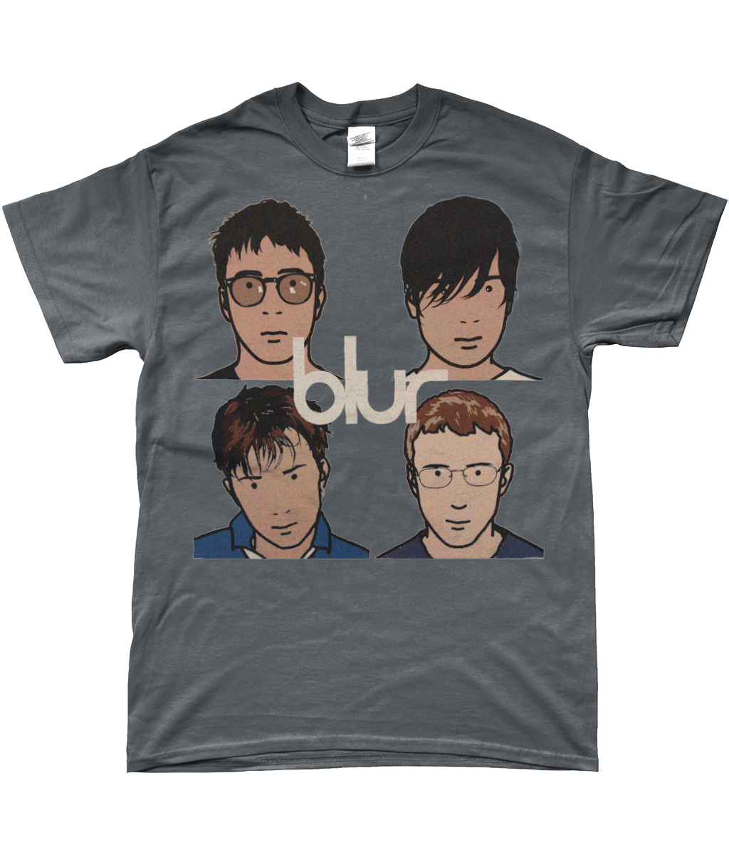 blur faces t-shirt