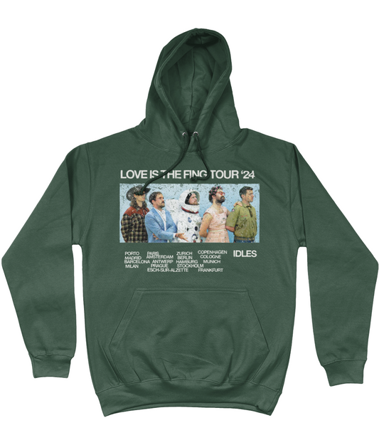 idles love is the fing hoodie