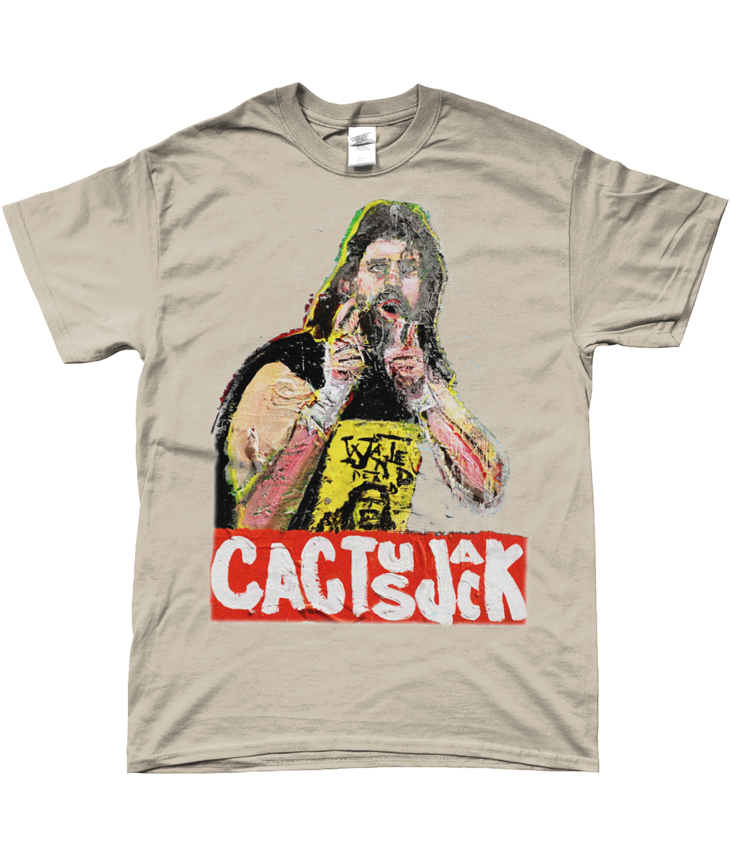 cactus jack t-shirt BANG BANG wwf wcw