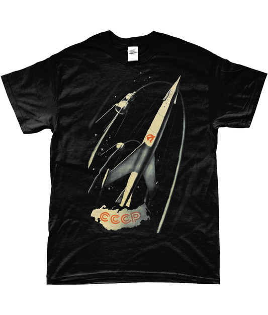 ussr space ship t-shirt