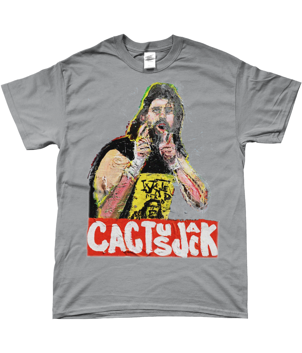 cactus jack t-shirt BANG BANG wwf wcw