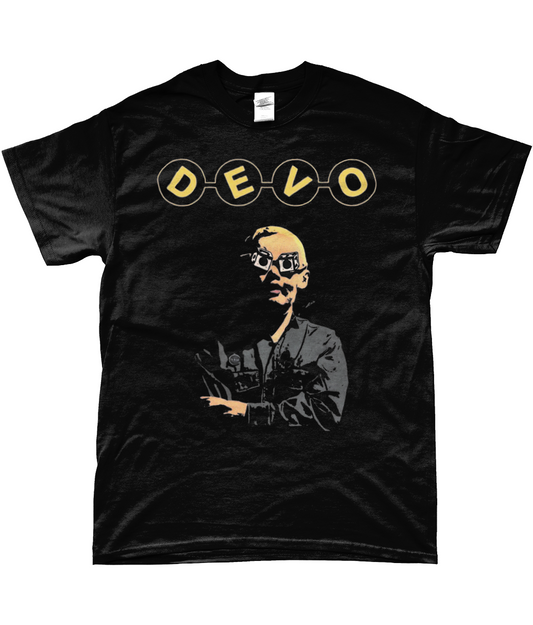 devo black t-shirt