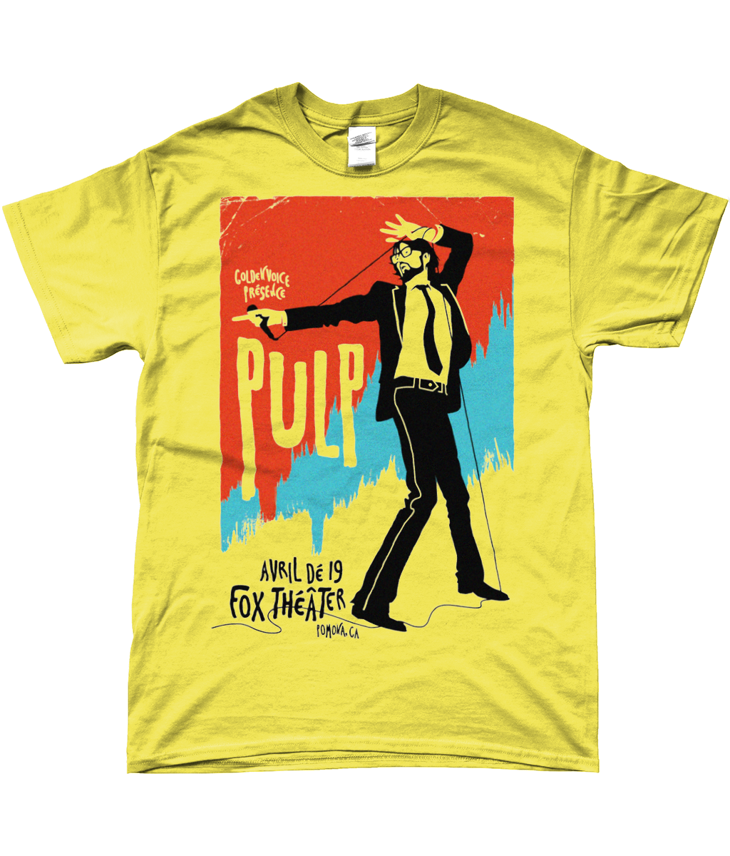 pulp live at the fox theater t-shirt